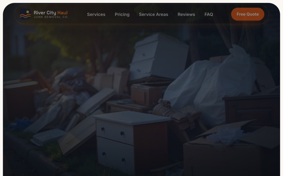 River City Haul website